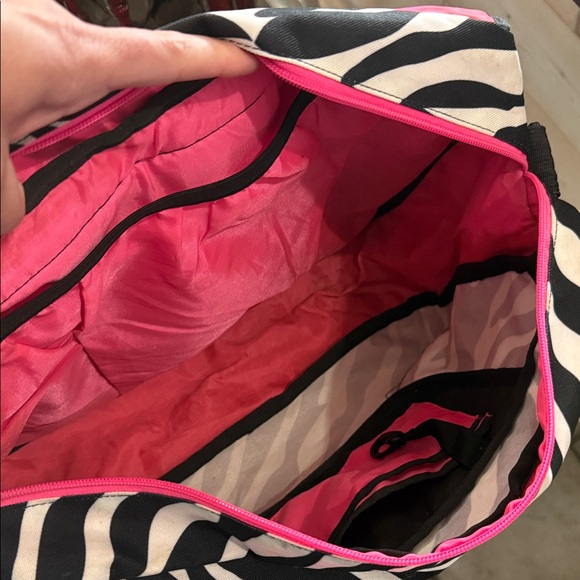 Jansport Black and White Zebra Crossbody Bag - Picture 7 of 10